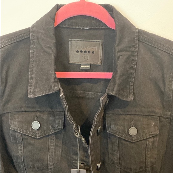 Blank NYC Black Denim Jacket - Picture 3 of 7